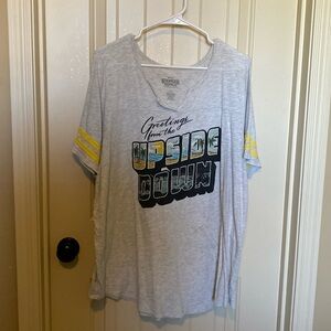 Stranger things tee shirt torrid size 3